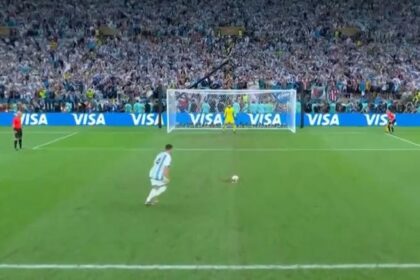 Cuarto penal de Argentina frente a Francia y campeón del Mundial de Qatar 2022.