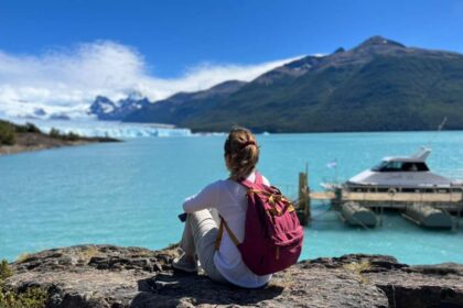 En El Diario de Vanesa, recorremos el glaciar Perito Moreno, embarcados sobre las aguas del lago Argentino.
