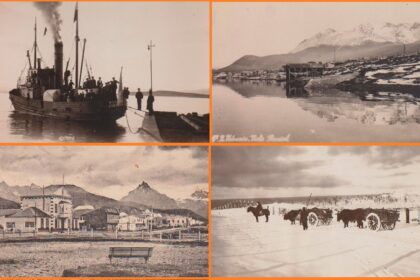 Imágenes de una época en Tierra del Fuego de la que se tenían muy pocos registros.
