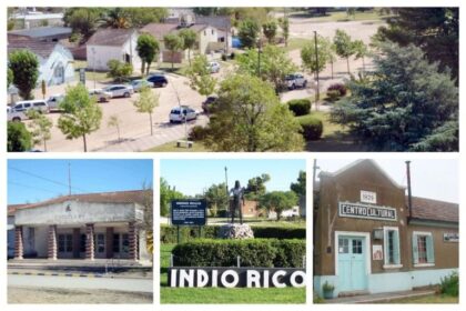 La historia de los nombres de las calles de la localidad de Indio Rico.