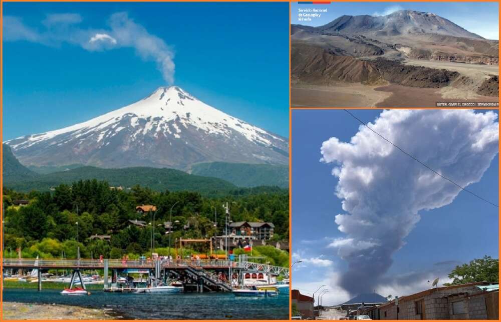 Hay dos volcanes chilenos que aumentaron su actividad en las últimas horas thumbnail