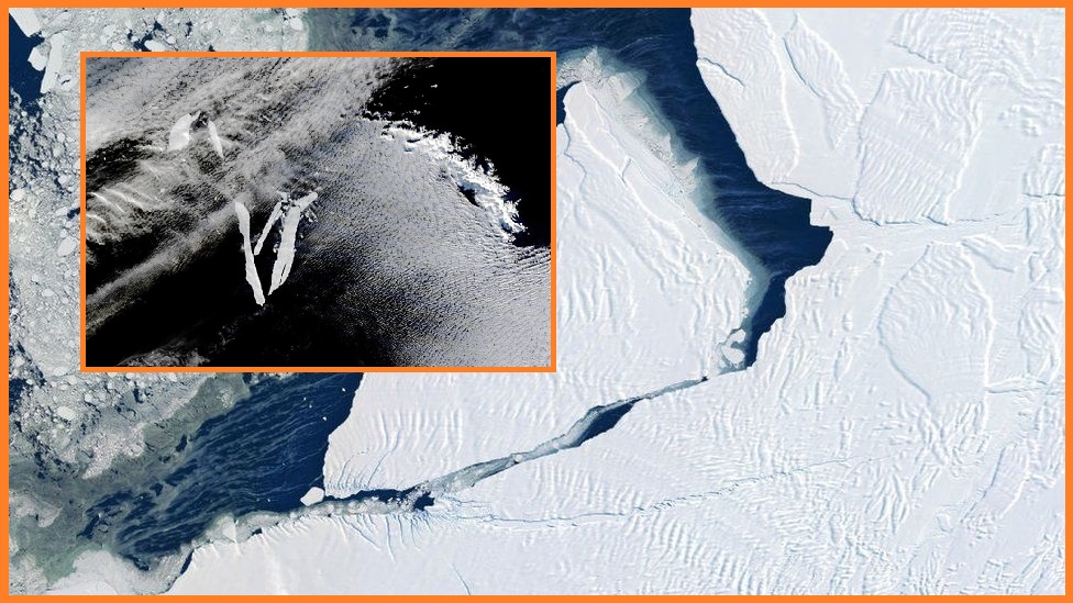Se desintegró el iceberg más grande del mundo thumbnail
